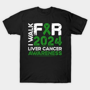 Liver Cancer Awareness 2024 Walk T-Shirt